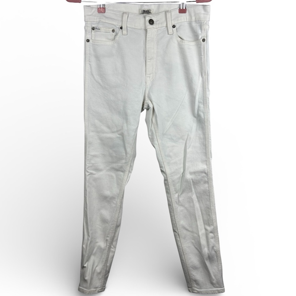 Ralph Lauren Women’s White Size 29 Mid-Rise Skinny Jeans